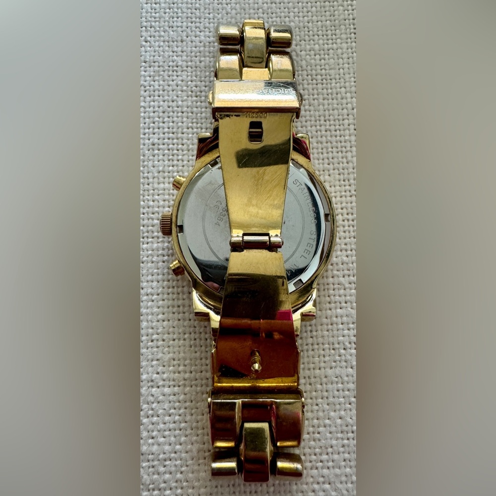 Michael Kors Women's Gold Tone Chronograph Watch - Gold - Picture 6 of 10